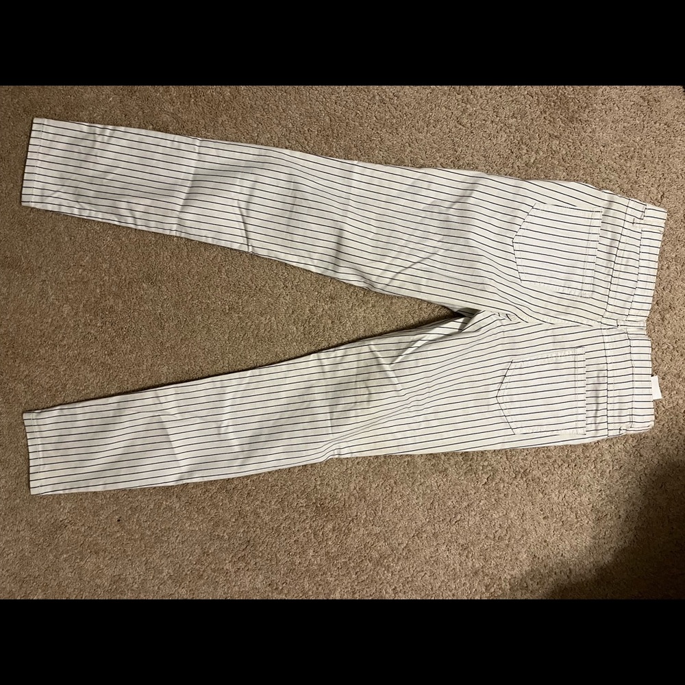 United Colors of Benetton Striped Skinny Jean Low Waist
